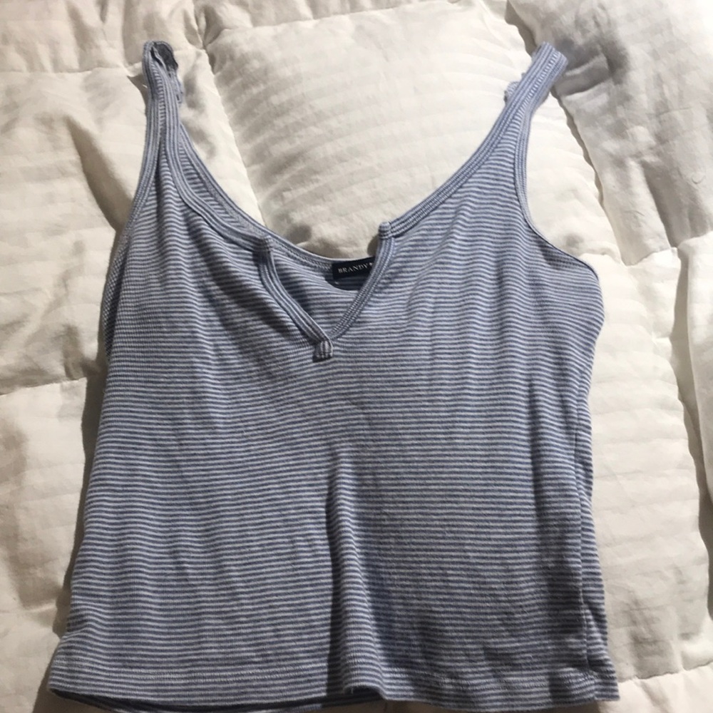 NWOT brandy Melville striped tank top